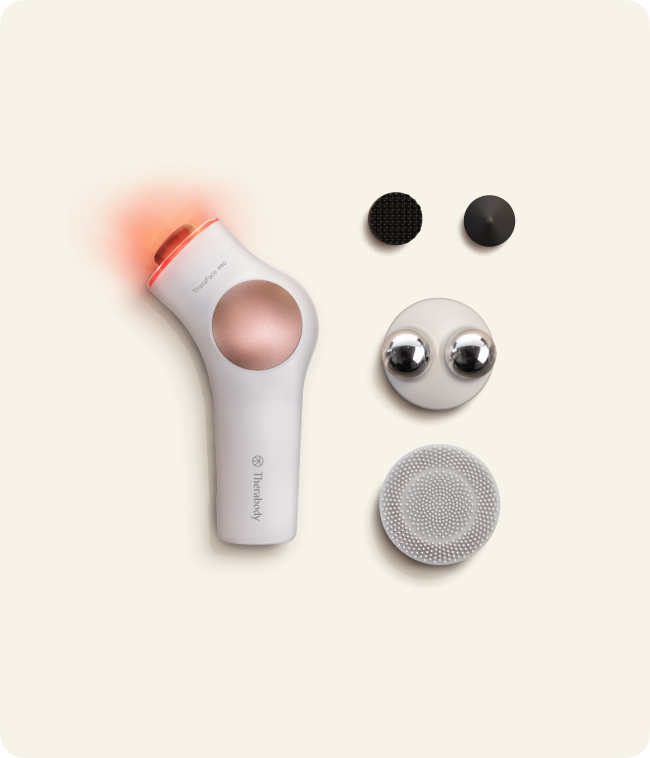 TheraFace PRO White/Rose Gold